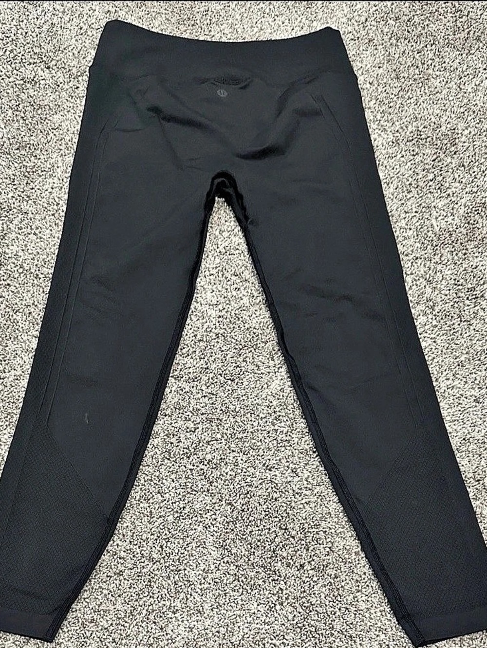 Lululemon Ebb to Street Tight Leggings High Rise Solid Black Size 10
